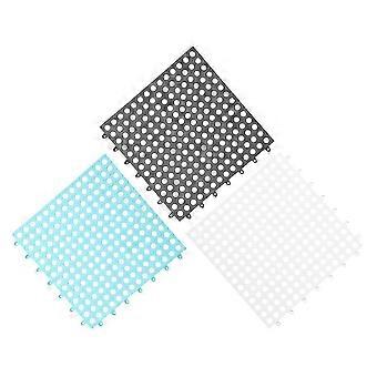 Kunststoff-Kaninchenkäfigmatte für komfortable Nutzung, 6-teiliges Set Bodenmatten für Kleintiere