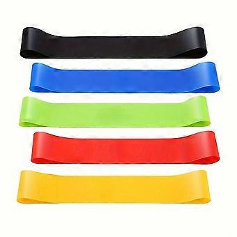 Resistance Loop Bands Set of 5, Exercise Bands for Home Fitness Stretching Strength Training Physical Therapy