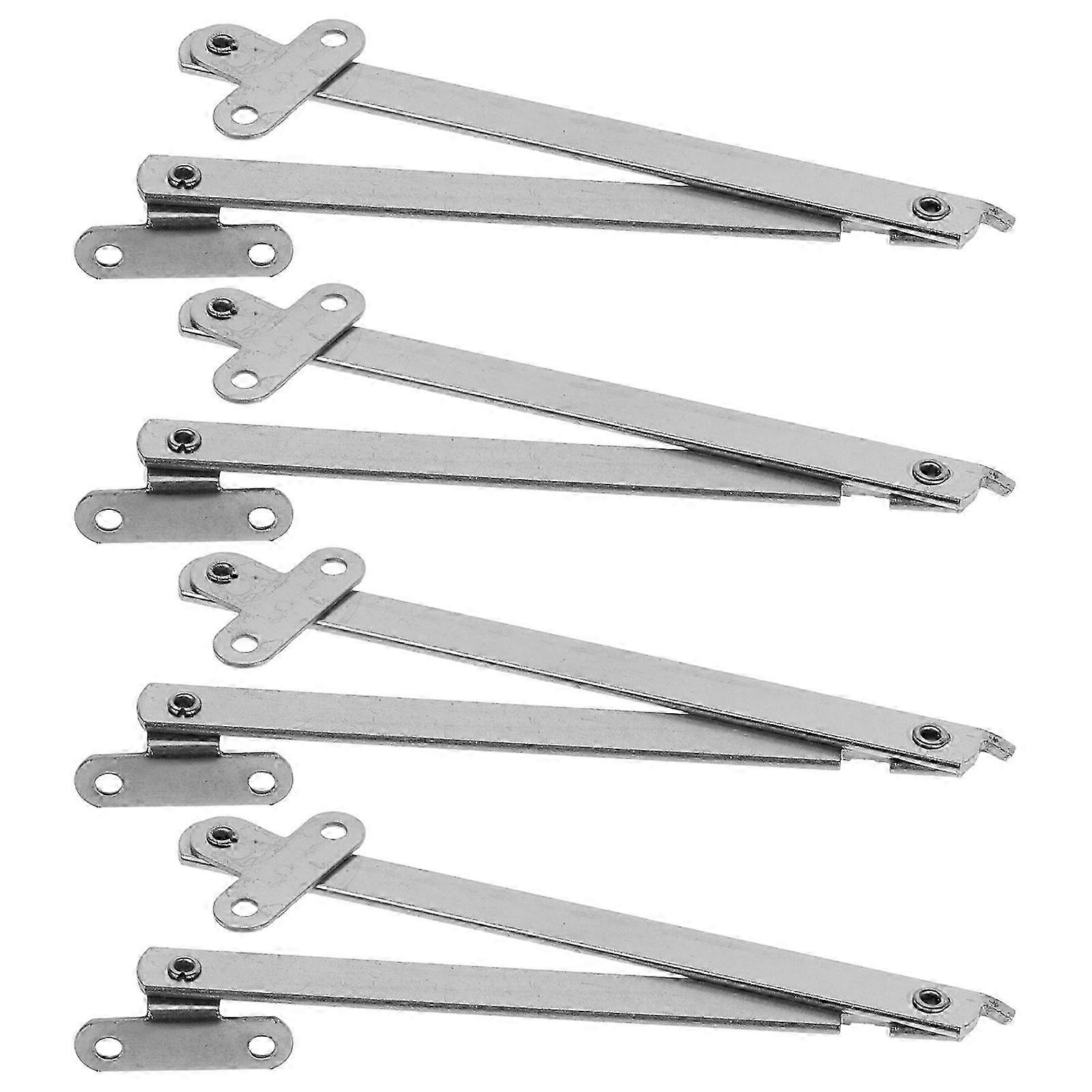 4pcs Self-balancing Lid Support Hinges Pull Rod Cabinet Door Support Pull Rod