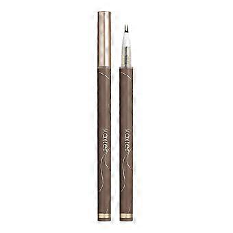 Waterproof Liquid Eyeliner Dual Tip Precision Smudgeproof Coffee Brown Long Lasting Vegan Eyeliner Pen