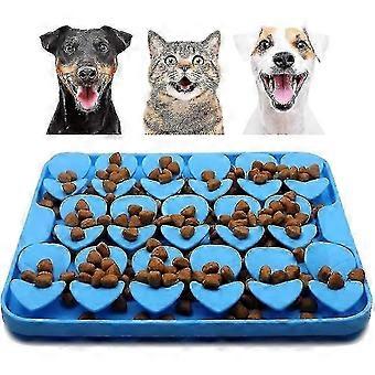 Silikon-Schnüffelmatte für Hunde, Leckmatte für Geruchstraining für kleine und große Hunde, Kaninchen, NC