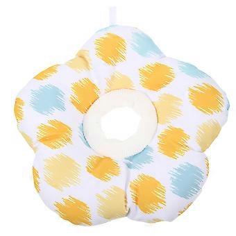 Yellow Waterproof Headgear Cat Protective Collar for Wound