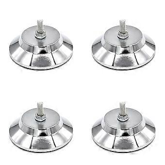 4X Billiard Pool Table Leg Levelers Metal Hardware for Football/Soccer Table