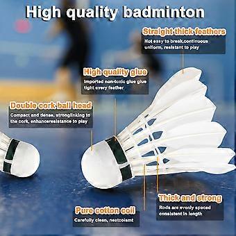 Training Badminton Racket Shuttlecock Set Physical Education Exercise Sports Equipment Iron Alloy Badminton Racket Kit