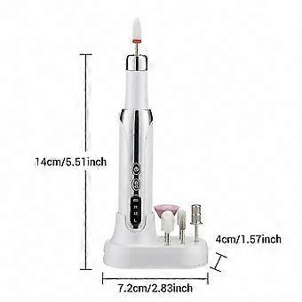 Electric Nail Drill Set, Professional Nail Grinding Tool for Filing, Shaping & Nail Removal