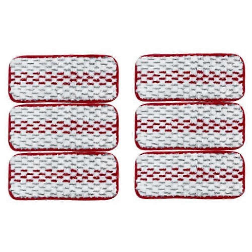 6 Pack Replacement Mop Cloth Pads Compatible with Easy Clean Mop