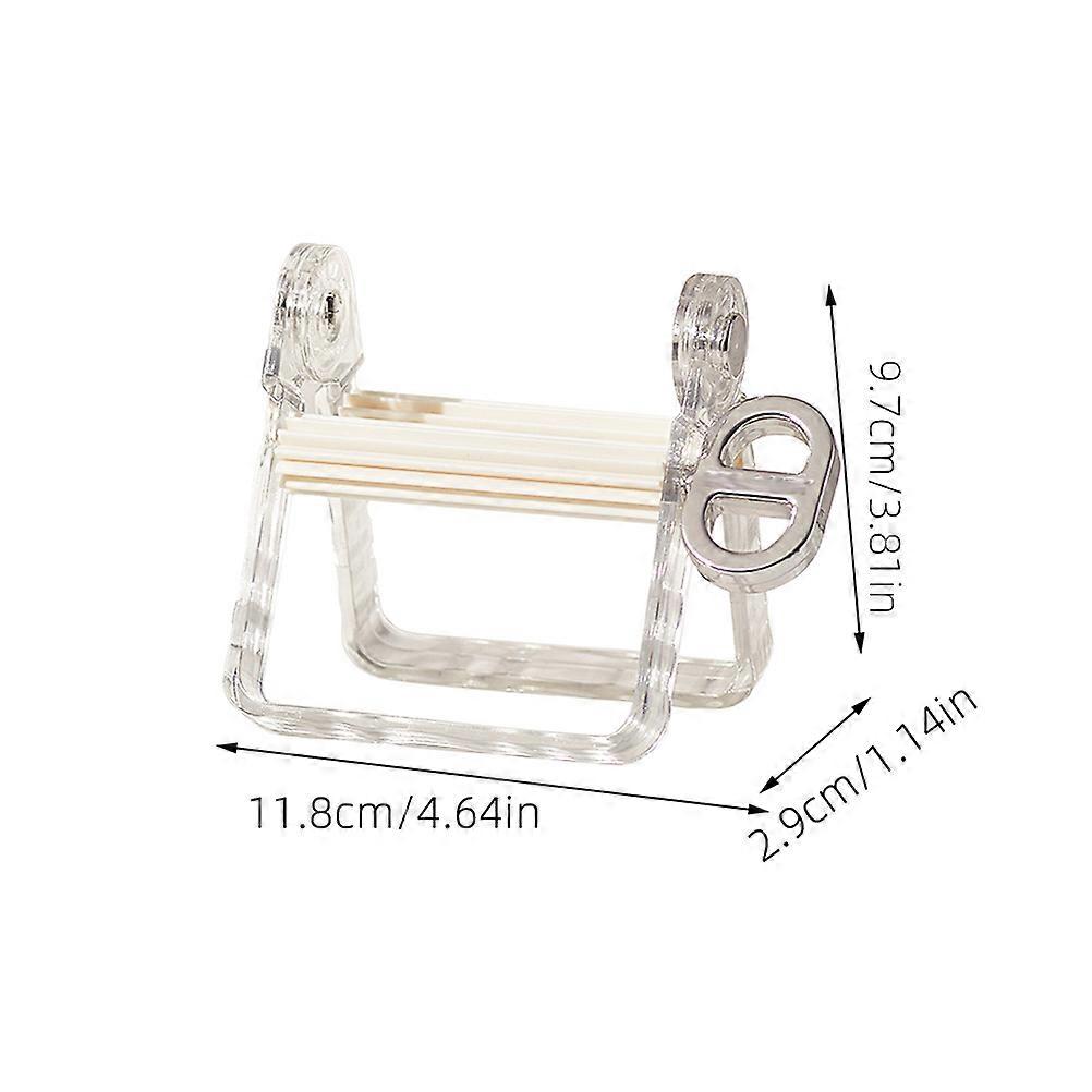 Tube Squeezer Tool for Toothpaste White Pet ABS Material