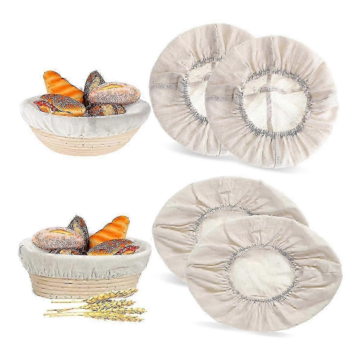 6-Piece Natural Proofing Cloth Set