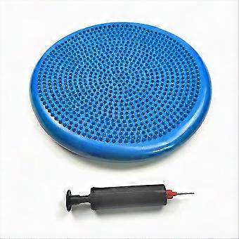 Blaue PVC-Yogamatte für aufblasbare Massagekissen