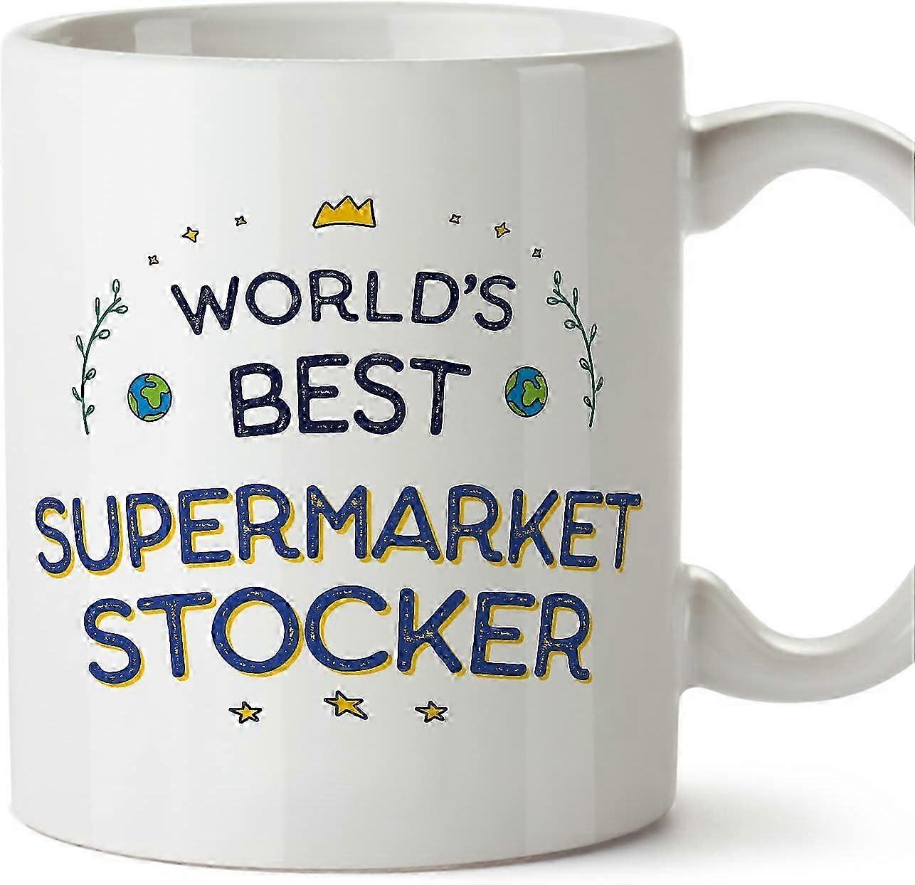 Funny Supermarket Stocker Mug 330ml