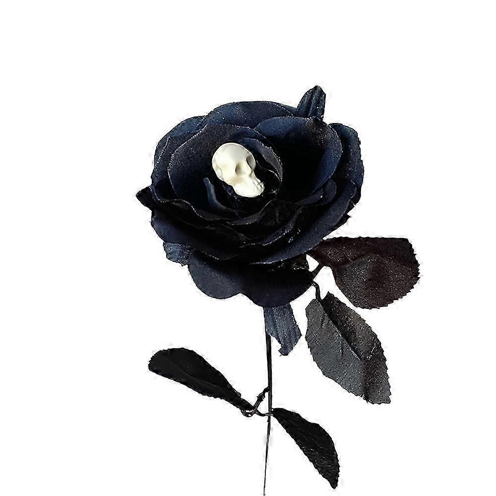 Artistic Skull Rose Decoration