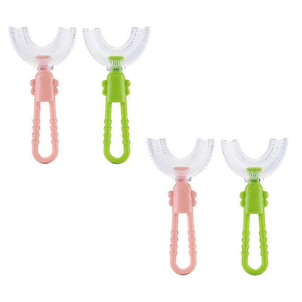 U-Shaped Toddler Toothbrush Silicone