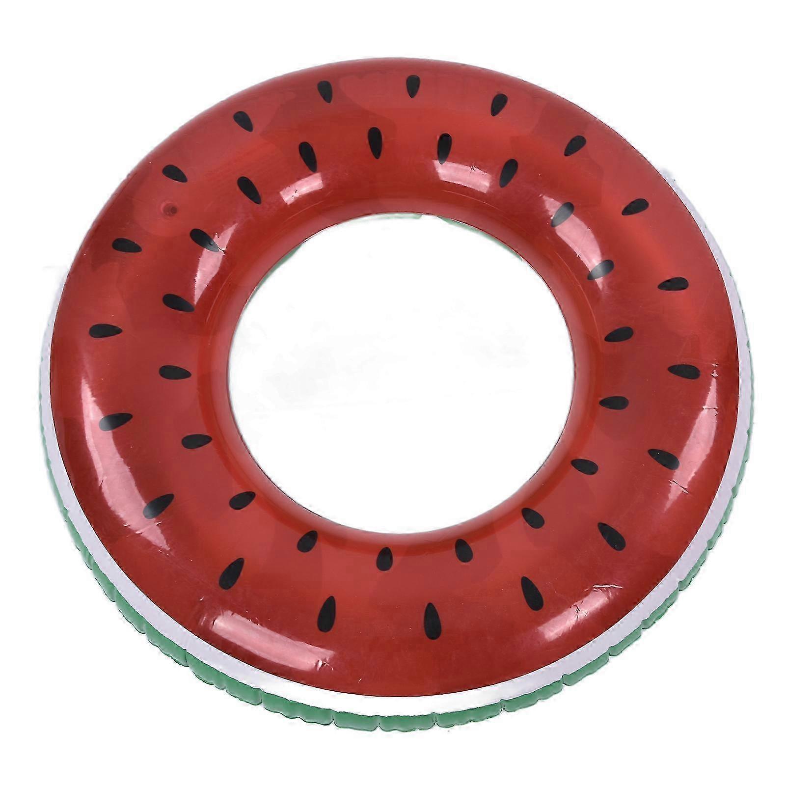Watermelon-Shaped Inflatable Ring