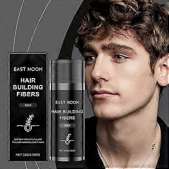 Black Hair Fiber Powder - Refreshing Oil-Control Leave-In Volumizing Hair Care Fiber Powder-69