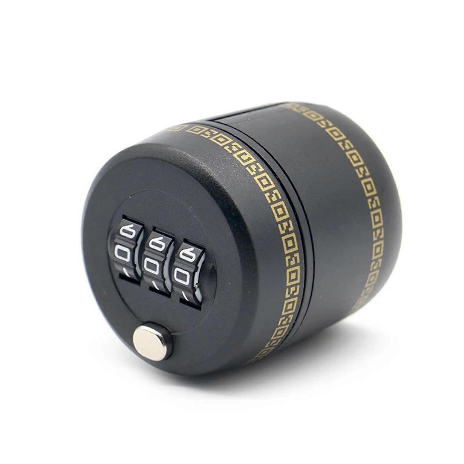 Wine Bottle Lock with Combination Security Code, Vacuum Preservation Stopper, Reusable AntiTampering Seal, 1Pc