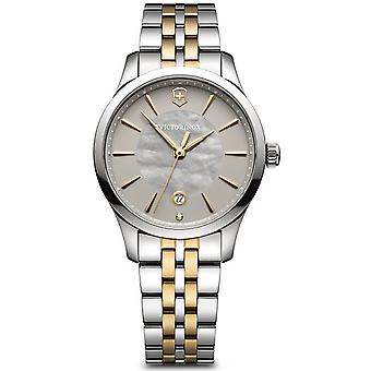 Victorinox alliance Swiss Quartz Analog Woman Watch with Stainless Steel Bracelet V241753