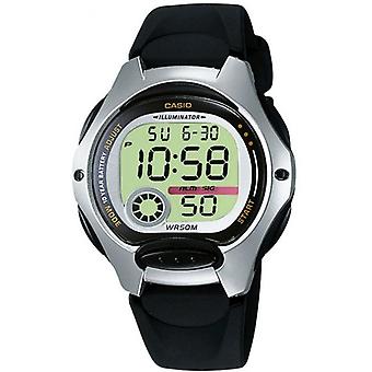 Casio collection watch for Unisex Digital Quartz with LW-200-1AVEF Plastic Bracelet