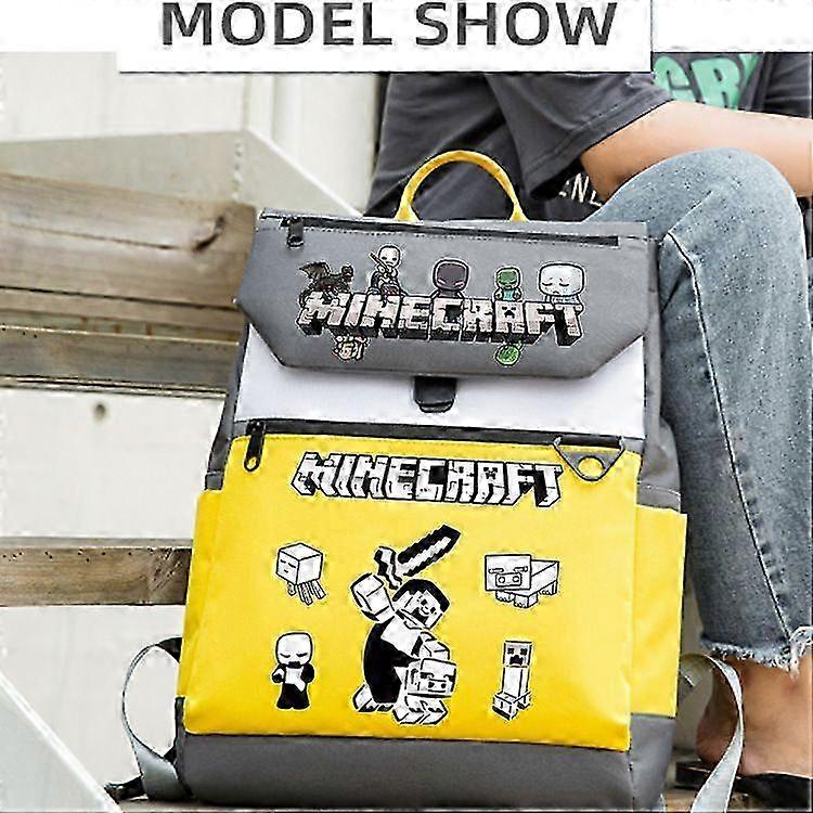 Cartoon Minecraft Kids Backpack