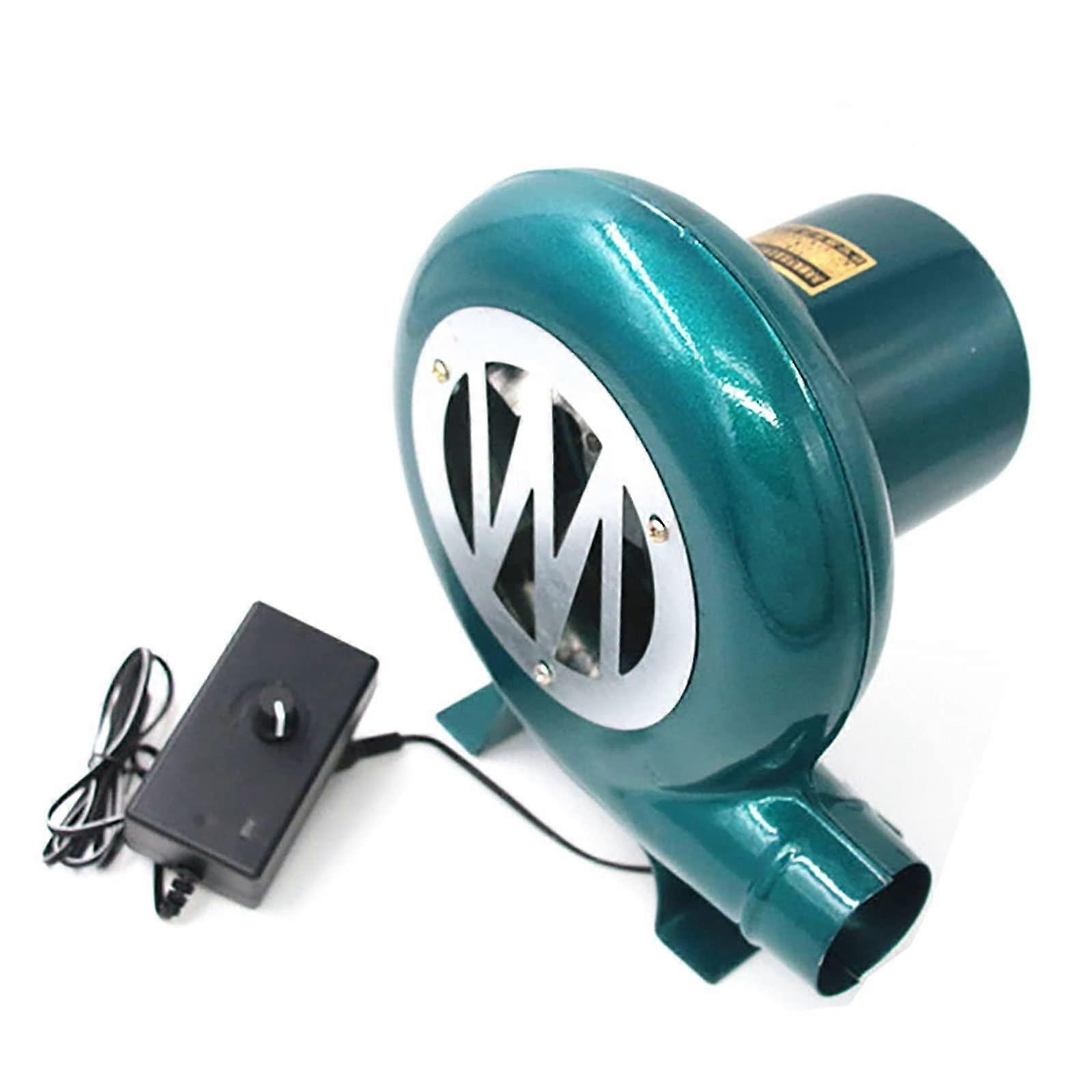 100W Variable Speed Forge Blower for BBQ and Blacksmith Use, Fast Fire Ignition and Precise Airflow Control