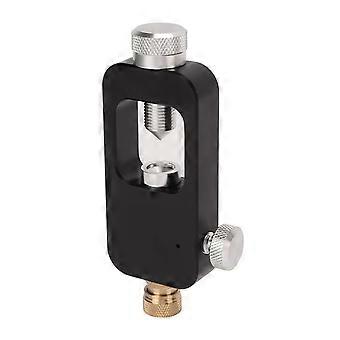Aluminum Alloy Diving Cylinder Refill Adapter, Rustproof Scuba Tank Connector for Quick Gas Transfer