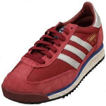 adidas Sl 72 Rs Mens Fashion Trainers in Maroon