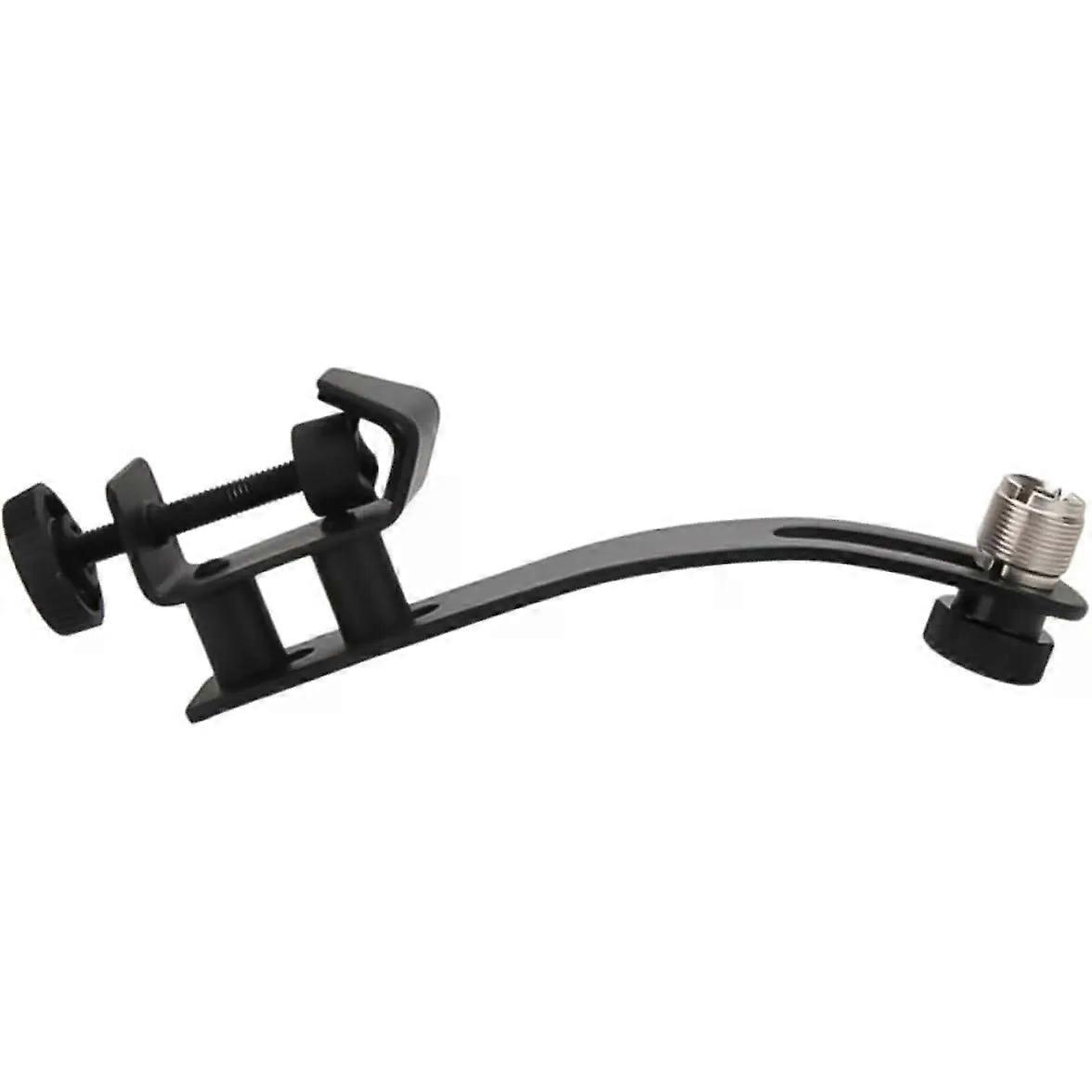 Adjustable Drum Microphone Shockproof Clip Clamp for Tom Drum Metal