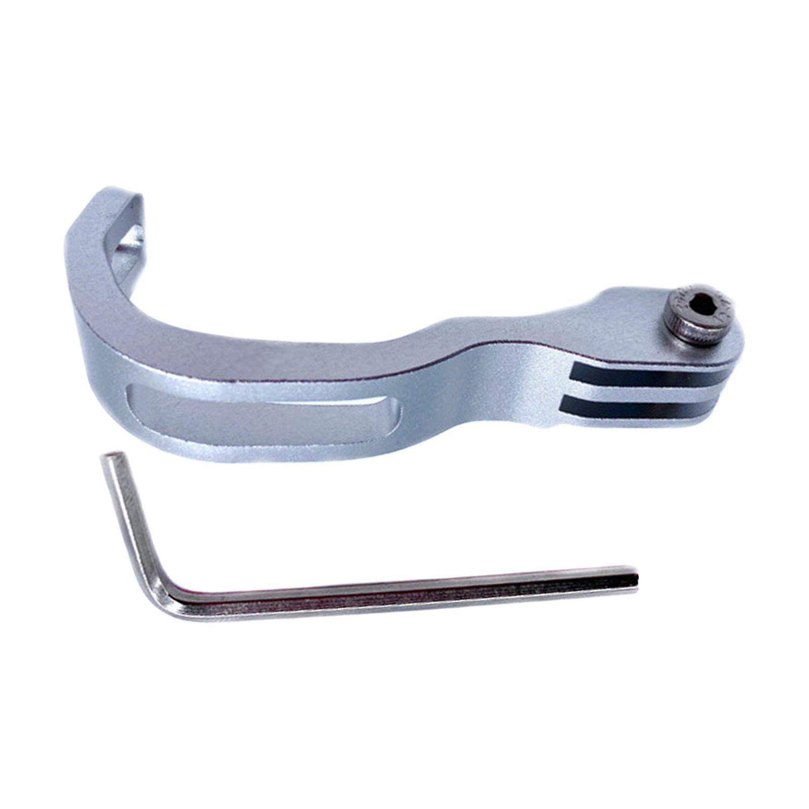 Folding Bicycle Bike MTB Fork Extend Flashlight Holder Mount Bracket Silver