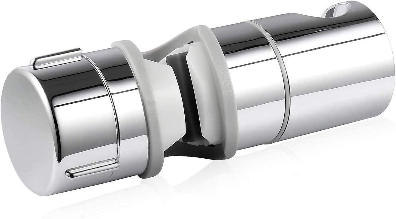 Replaceable Handheld Shower Holder, Shower Head Holder, Adjustable Diameter, Chrome ABS