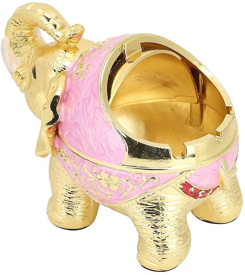 Ashtray, auspicious elephant Smooth edges Three-dimensional design