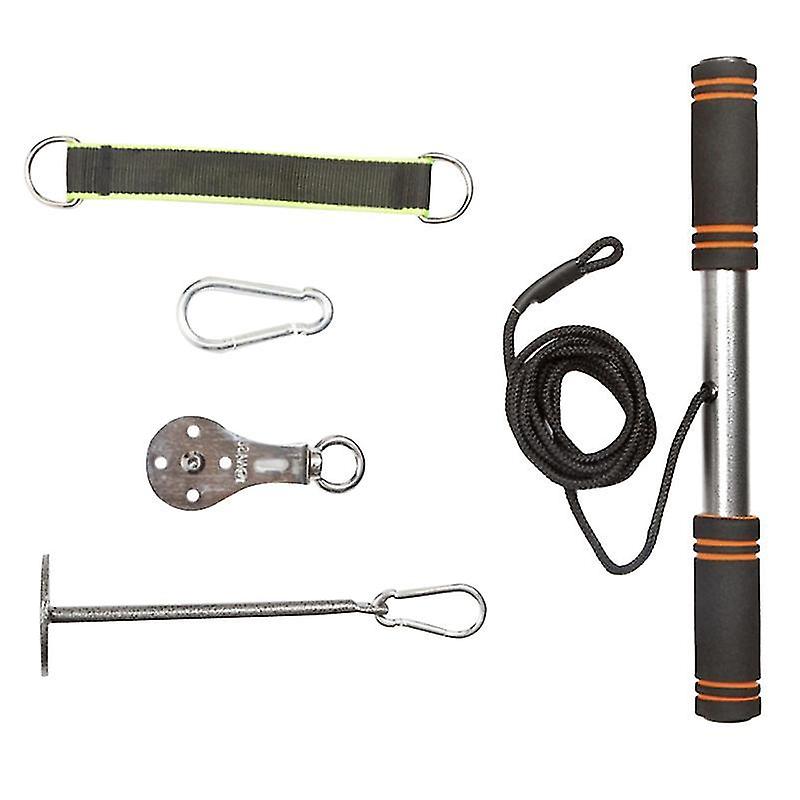 240X37x2cm Assorted Color Speed & Resistance Parachutes Pulley Cable Machine Attachment System Hand