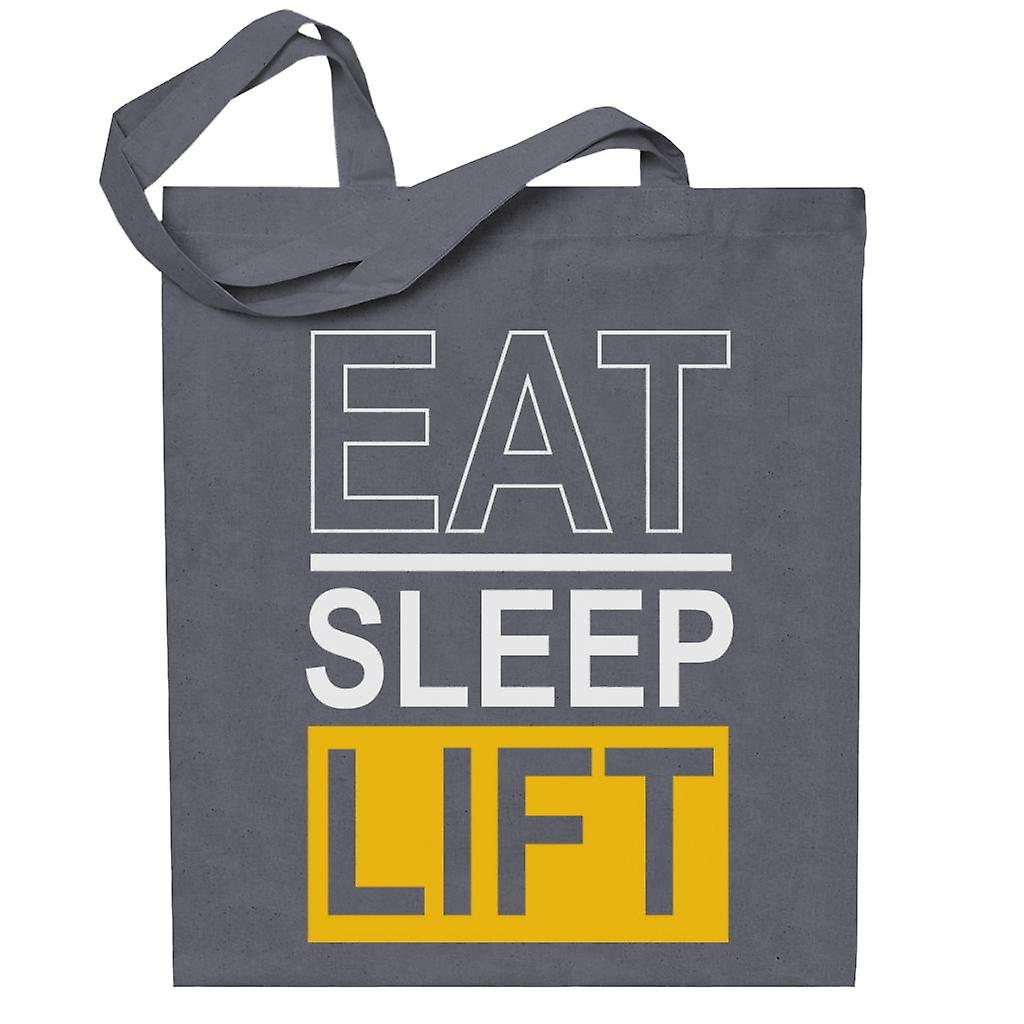 Eat Sleep Lift Totebag