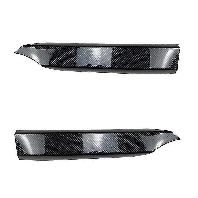 For - 1 Series E82 E88 2008-2013 Front Bumper Lip Angle Diffuser Splitter Spoiler Protector Carbon