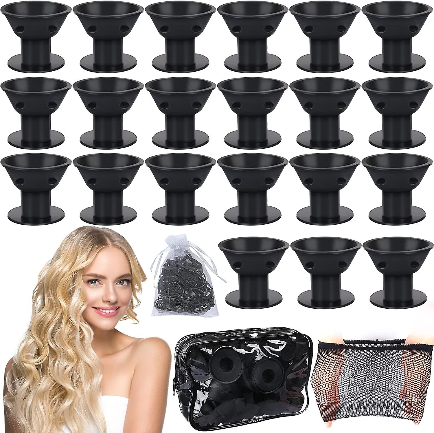 Silicone Hair Curlers Set Small Silicone Hair Rollers