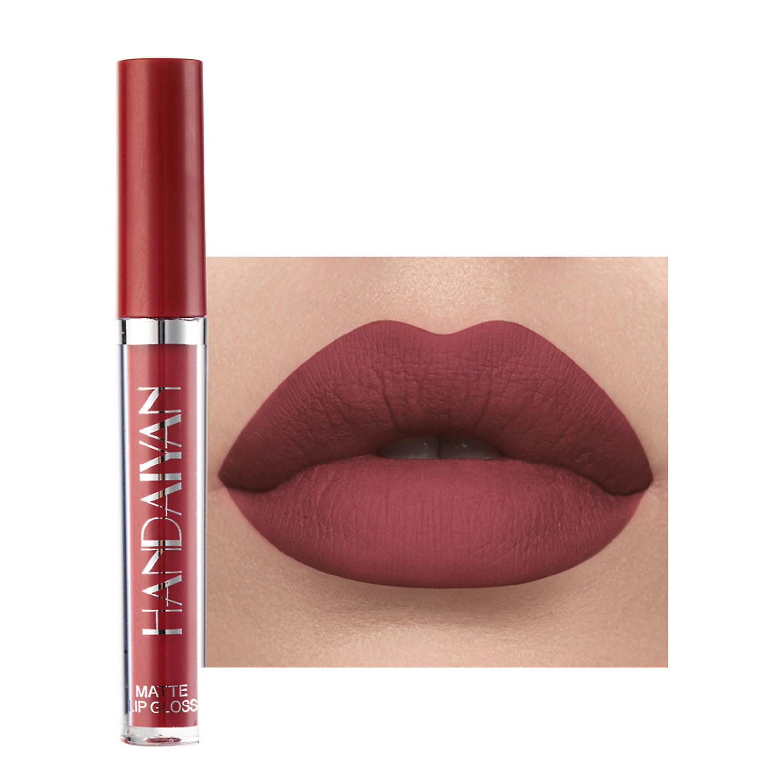 Rouge à lèvres liquide mat Tasse antiadhésive longue durée Brillant à lèvres imperméable à l’eau