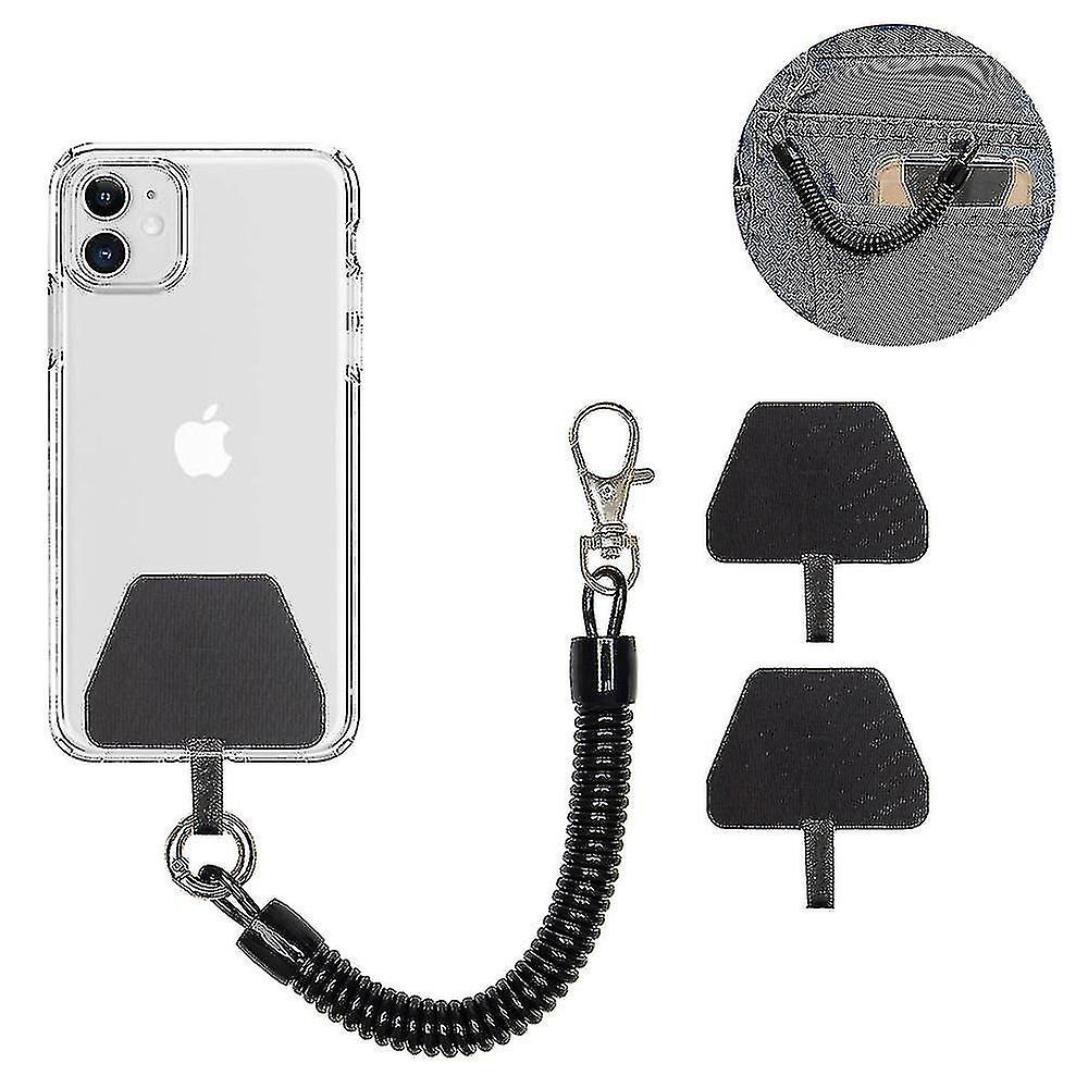 Universal Smartphone Wrist Strap Phone Chain Cord With 2 Pcs Phone Tether Tabs