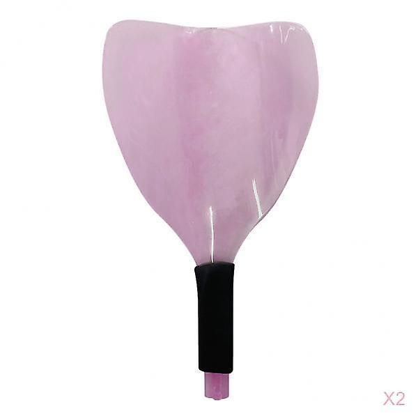 2Pieces Barber Salon Face Spray Shield Protect Styling Tools Purple