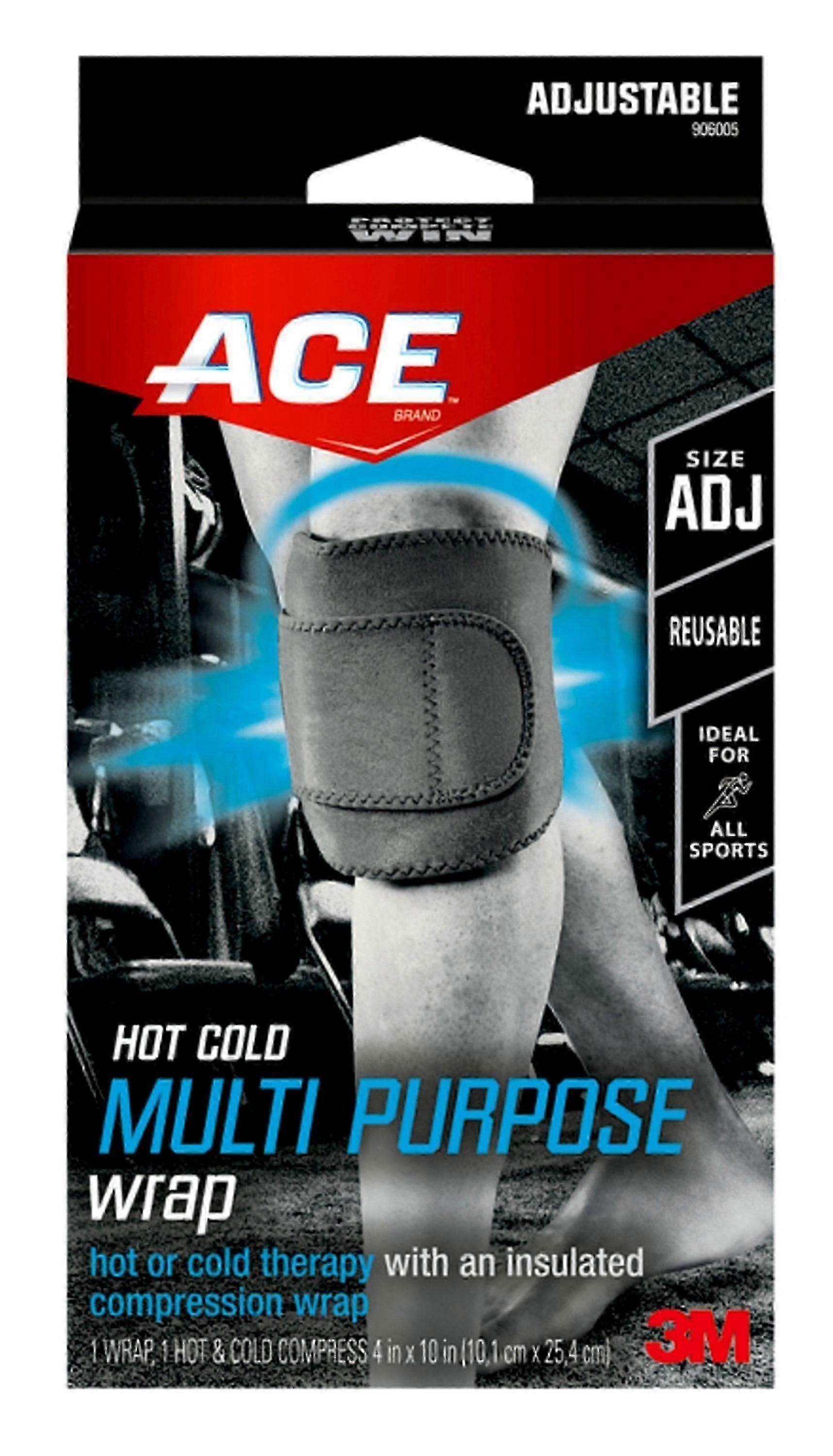 Ace Brand Multi-purpose Adjustable Compression Wrap, Hot And Cold, 1 Ea