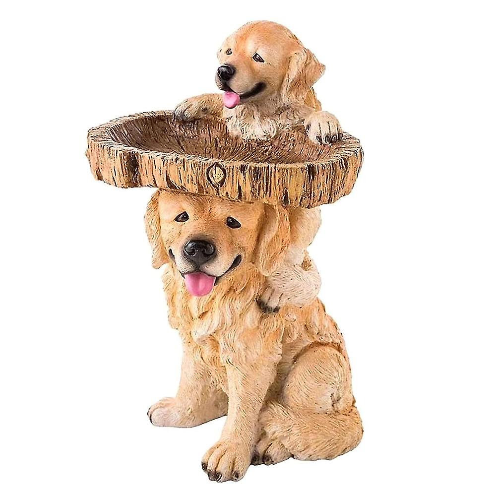 بوليريسين الطيور حمام براون الركيزة الهدايا اليدوية للزينة في الهواء الطلق حديقة حديقة الحديقة