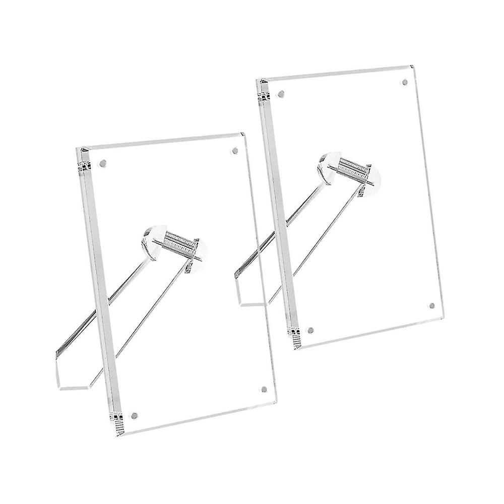 Acrylic Transparent With Bracket Frame Acrylic Frameless Transparent Cube Floating Gift