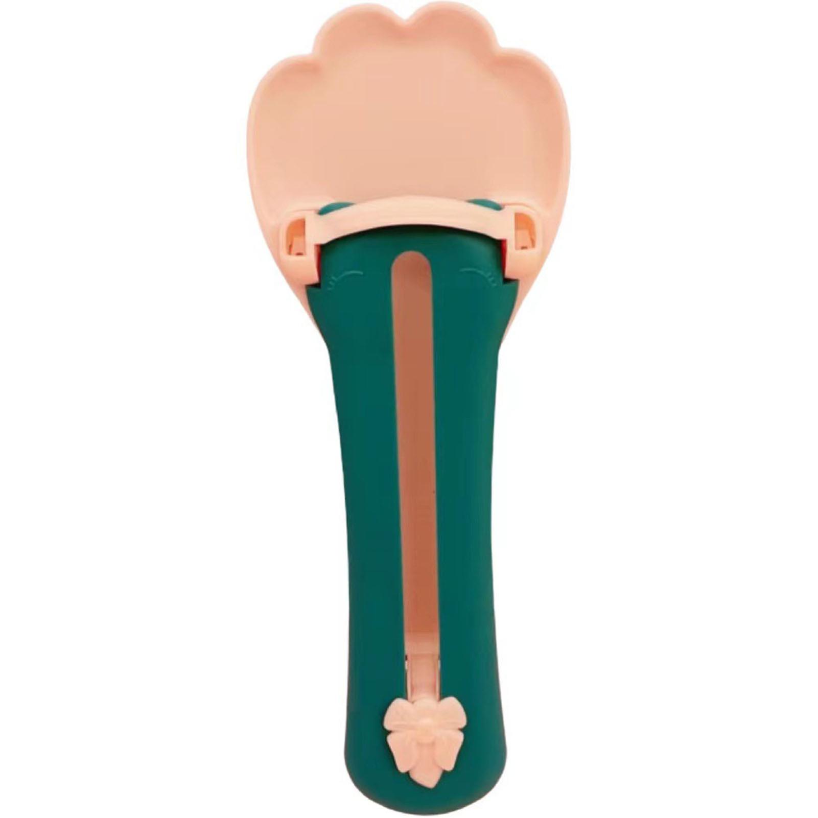 Cat Strip Squeeze Spoon with Paw-Shape Wet Food Squeezer Spoon for Pet Liquid Snack