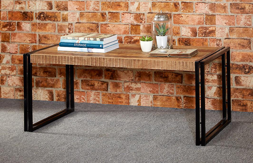 Oldany Industrial Vintage Mintis Large Coffee Table