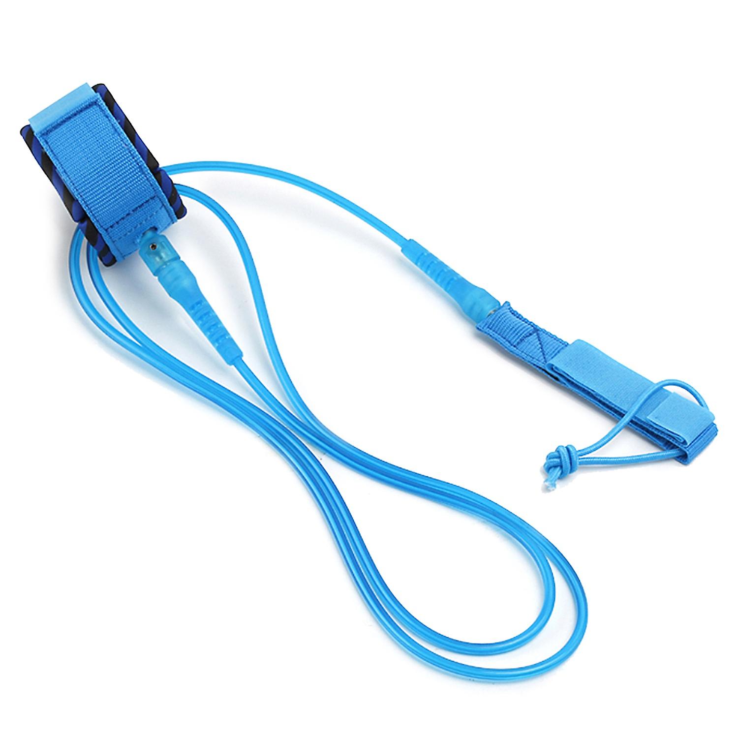 Surf Leash Surfing Surfboard Leash Smooth Steel Swivel Surfing Leg Rope Paddleboard Leash 6FT/8FT/10