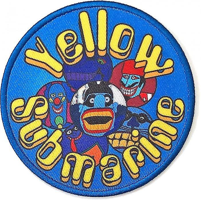 The Beatles Yellow Submarine Baddies Circle Patch