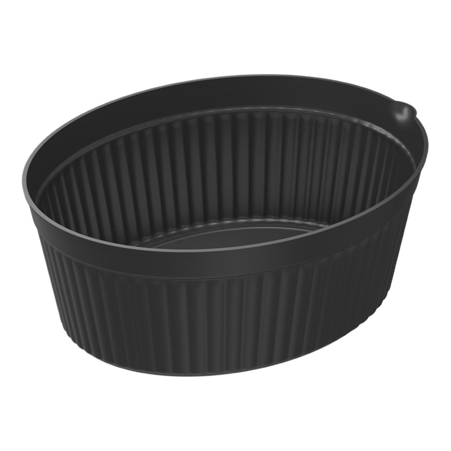 ZHOUBA Slow Cooker Mat Anti-fall Integrated Reused Dividing 7QT 8QT Slow Cooker Compartment Pan