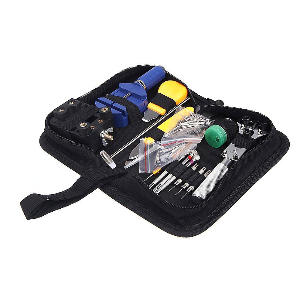 144 Pcs Professional Watch Repair Tools Set for Battery Change Case Opener Band Link
