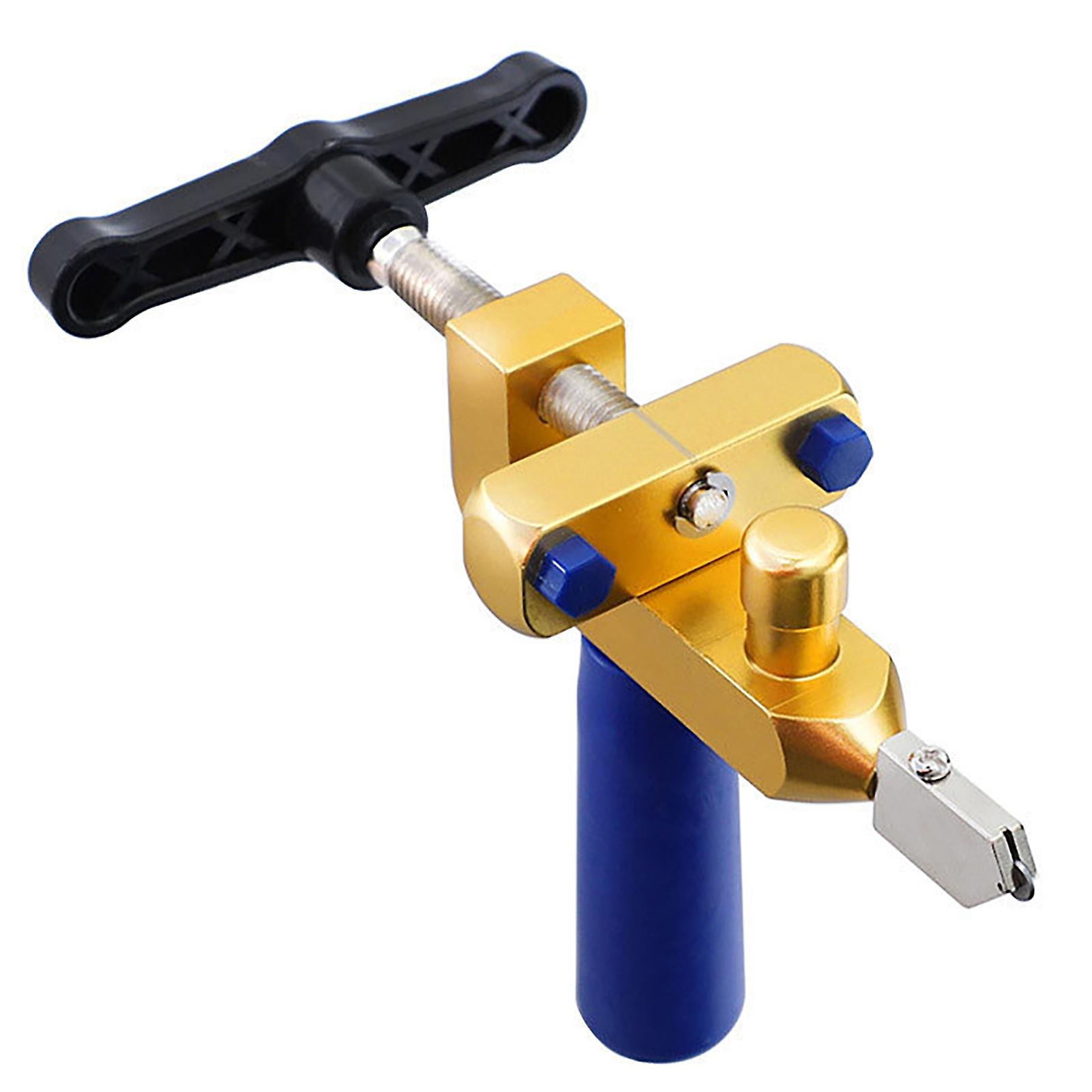Glass Tile Cutter Glass Tile Cutter Hand Tool Opener Multifunctional Integrated Ceramic Cutting Machine Gold GJ0SQ