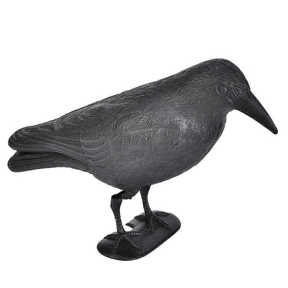 Unique Simulation Crow Simulation Crow Decor Holiday Decoration Desktop Decor Blackblack