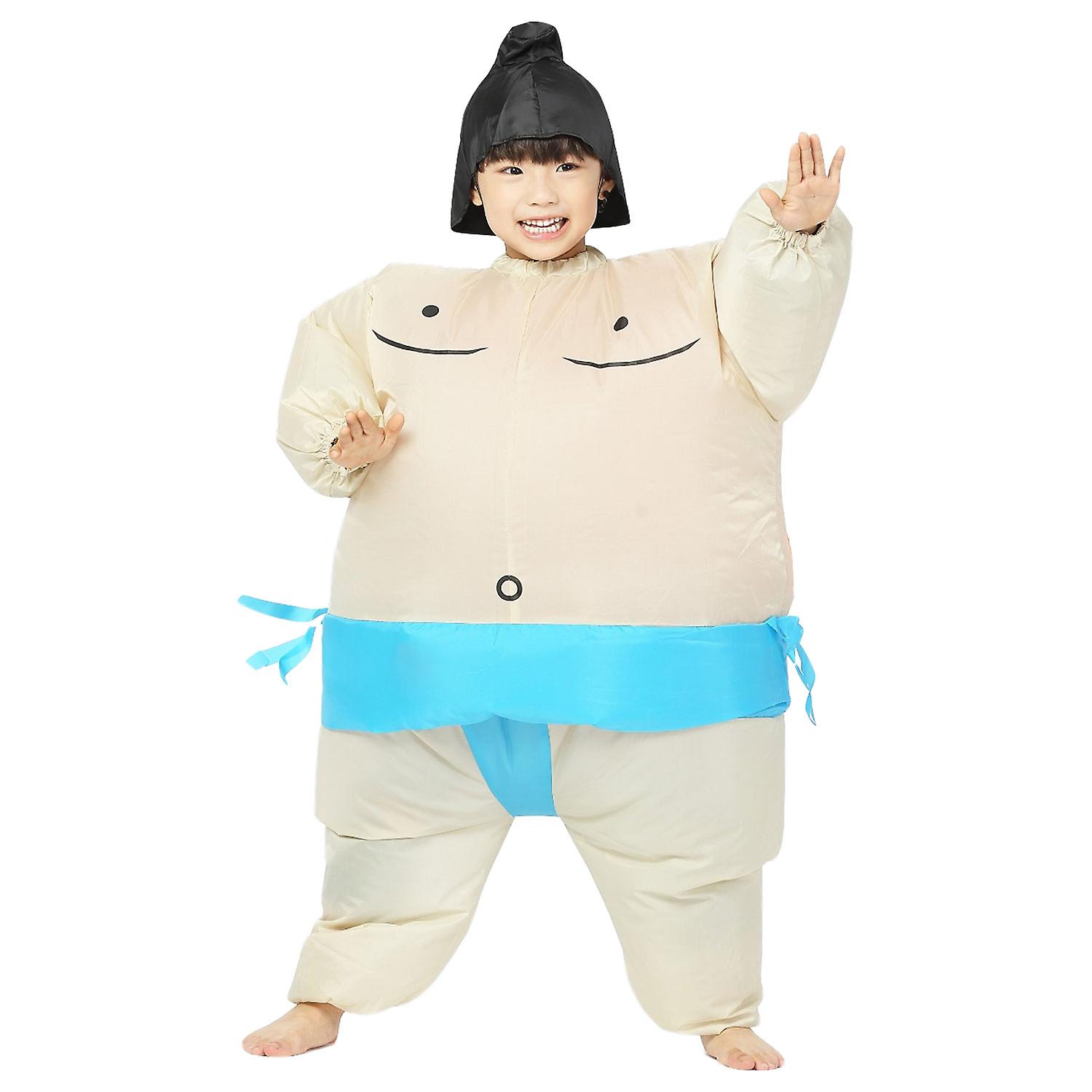Inflatable Blue Sumo Costume