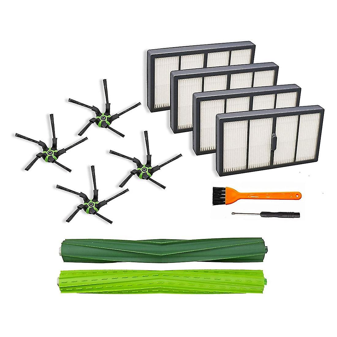 9-piece Replacement Part Compatible With Irobot Roomba