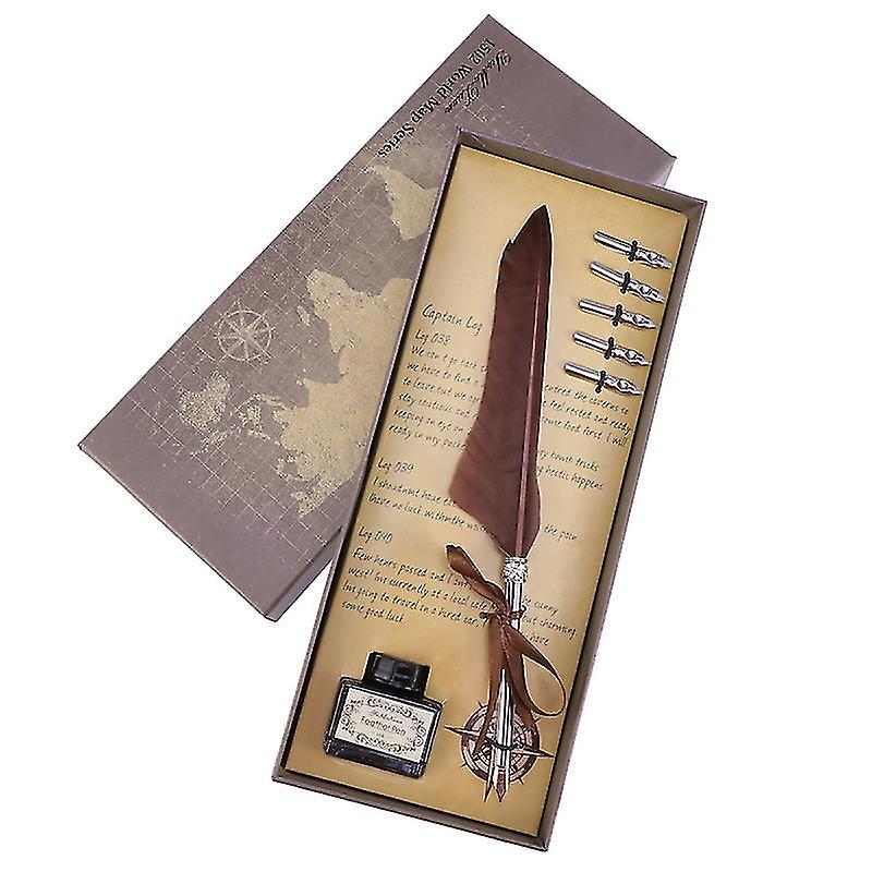 1 Set Vintage Federstift